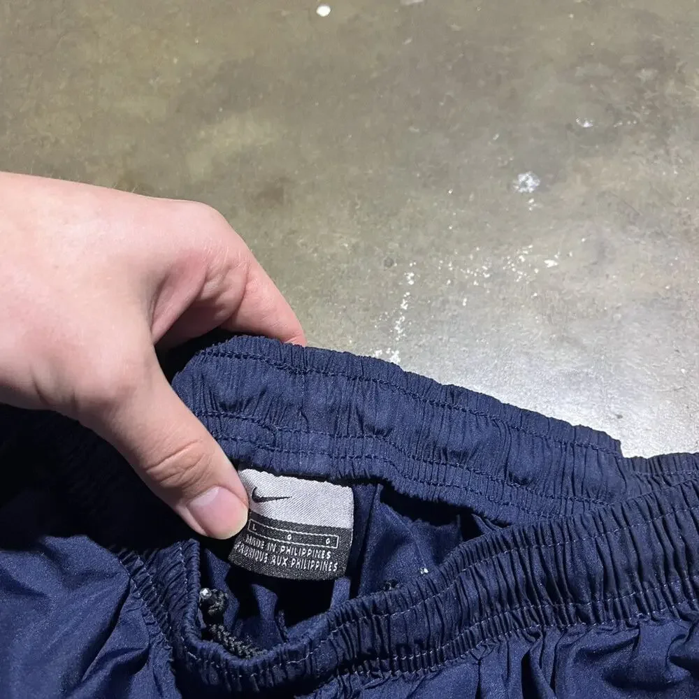 Vintage 90s Nike Navy Windbreaker Sweatpants 34x31